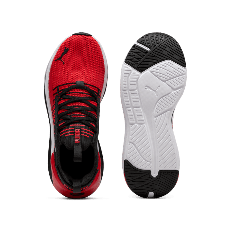 PUMA SOFTRIDE Symmetry Fuzion in Red Angle 0