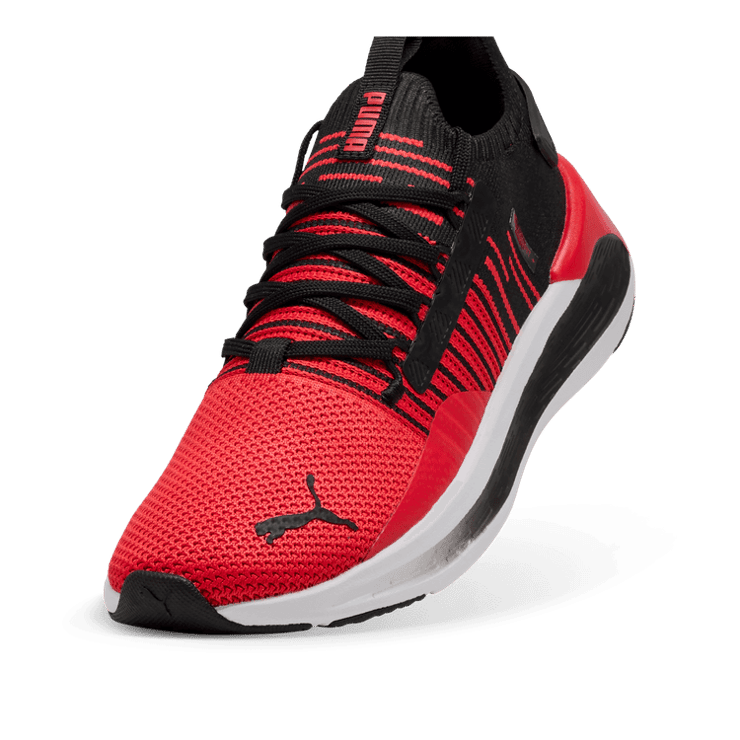PUMA SOFTRIDE Symmetry Fuzion in Red Angle 2