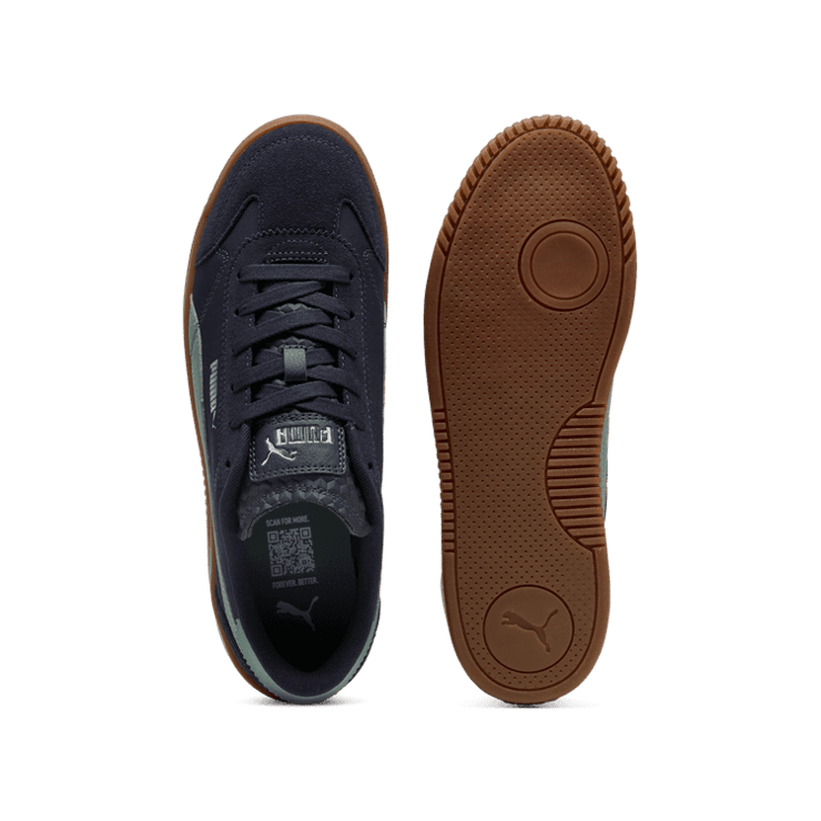 PUMA Club 5v5 Lux OG Sneakers in Dark Blue Angle 0