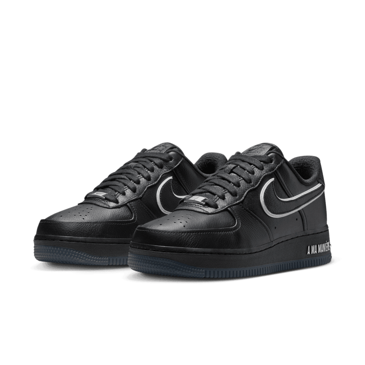 Nike Air Force 1 Low A Ma Maniere Black (W) Angle 2