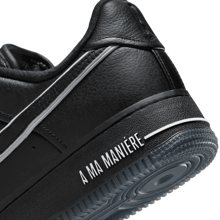 Nike Air Force 1 Low A Ma Maniere Black (W) Angle 5