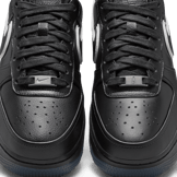 Nike Air Force 1 Low A Ma Maniere Black (W) Angle 6