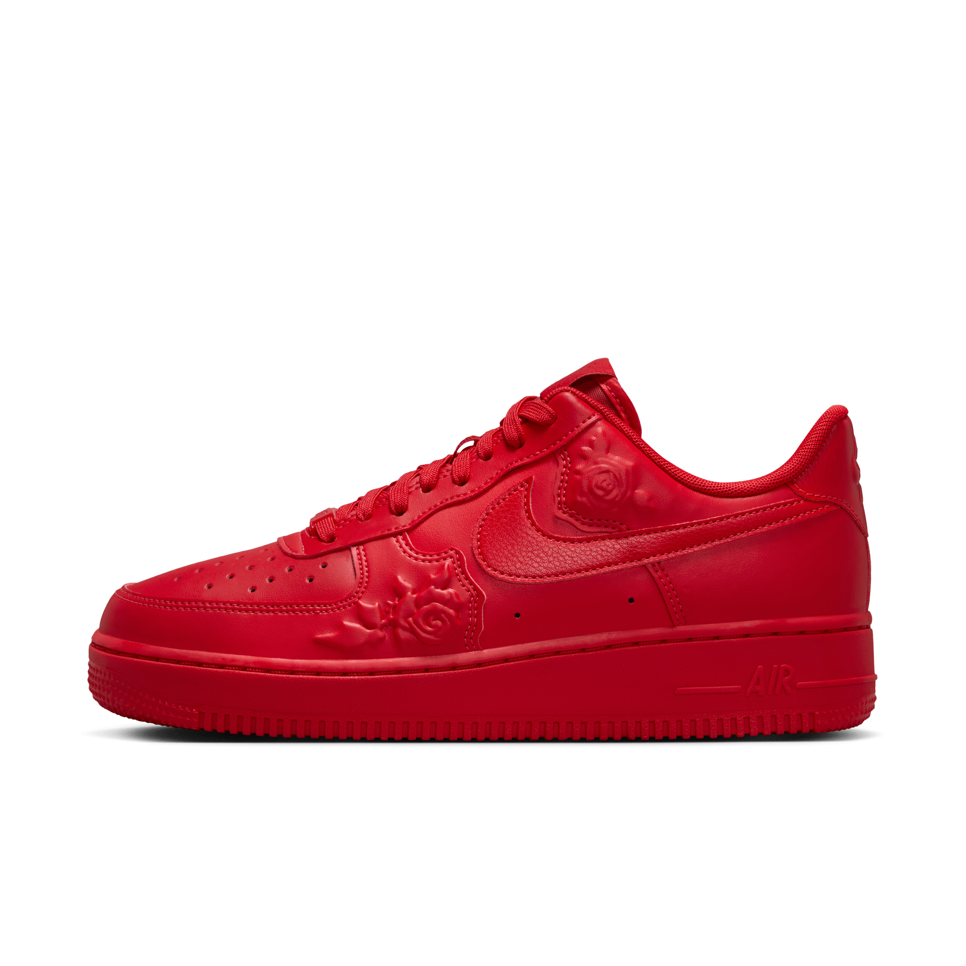 air force 1 with red rose