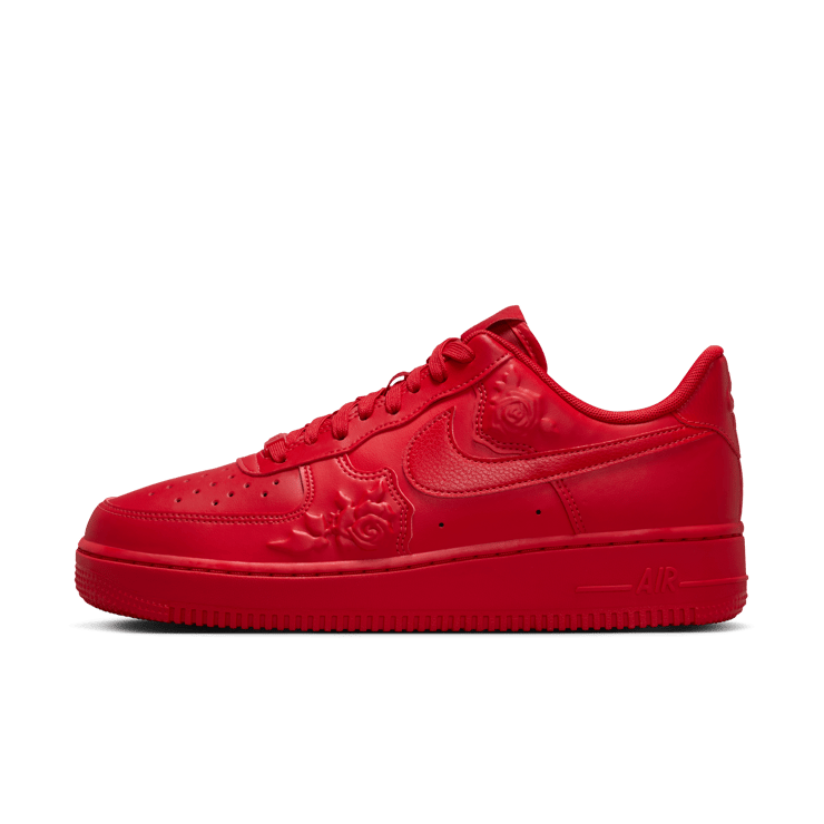 Nike Air Force 1 Low Red Rose Angle 1