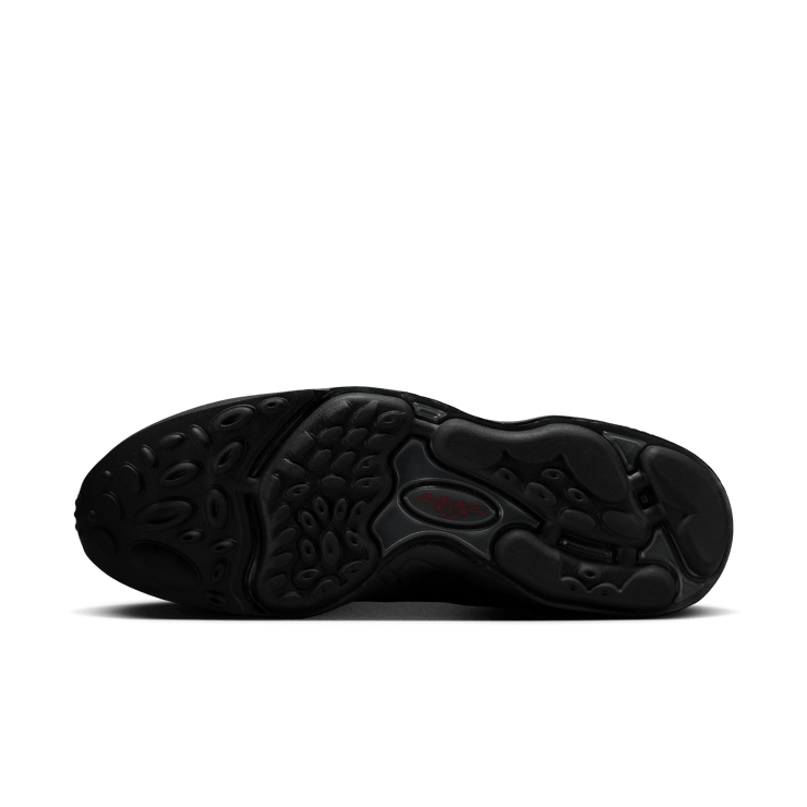 Nike Air Zoom Spiridon Black Metallic Silver Angle 0
