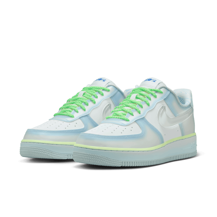 Nike Air Force 1 Low SWDC Psychic Blue (W) Angle 2