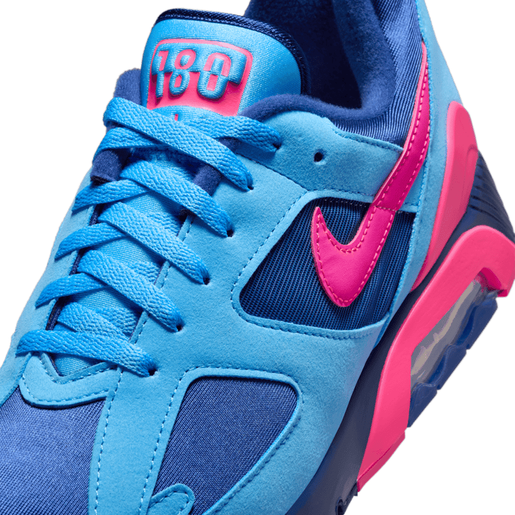 Nike Air 180 University Blue Hyper Pink Angle 4