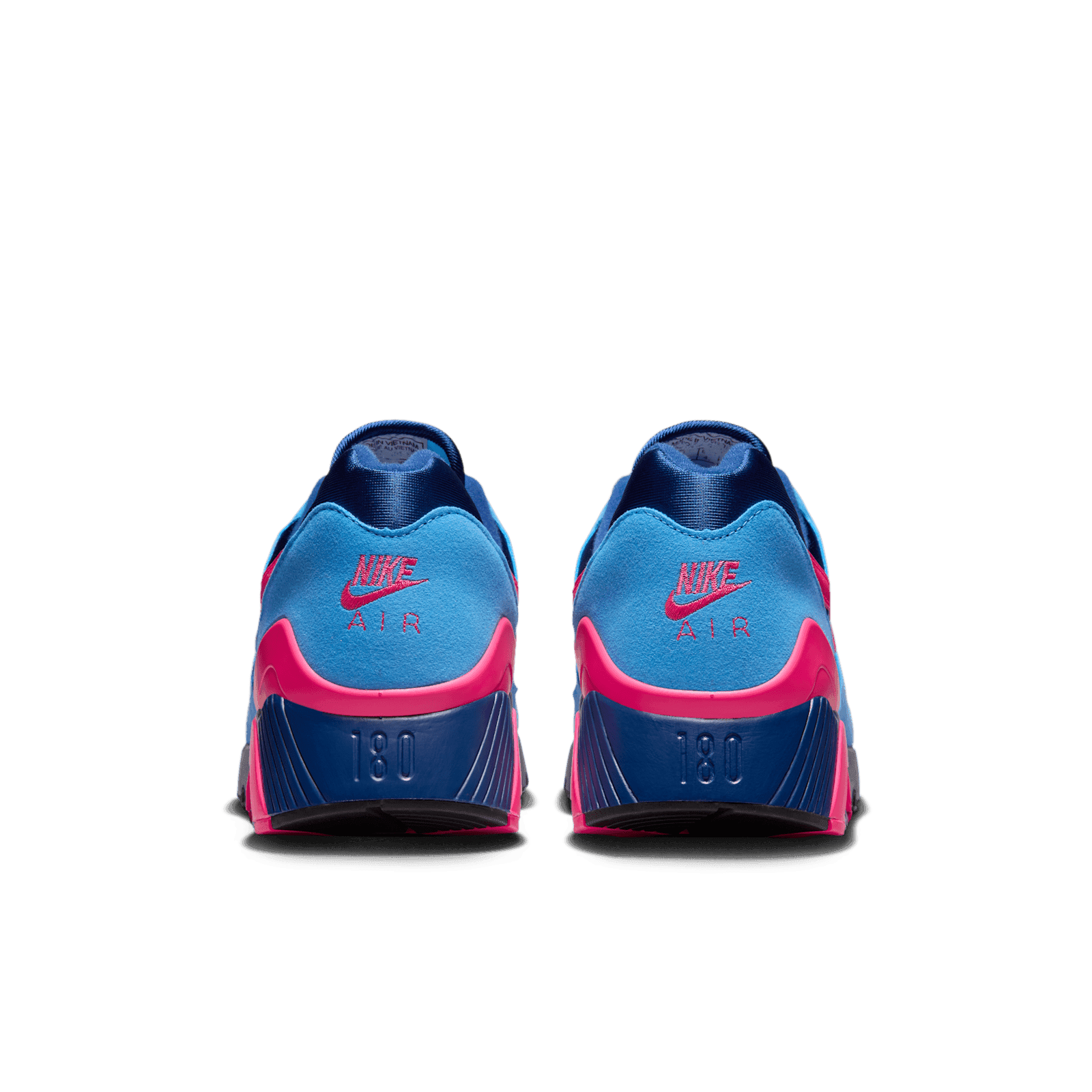 nike air max 180 black and pink