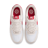 Nike Air Force 1 Low '07 NN Pale Ivory University Red (W) Angle 1