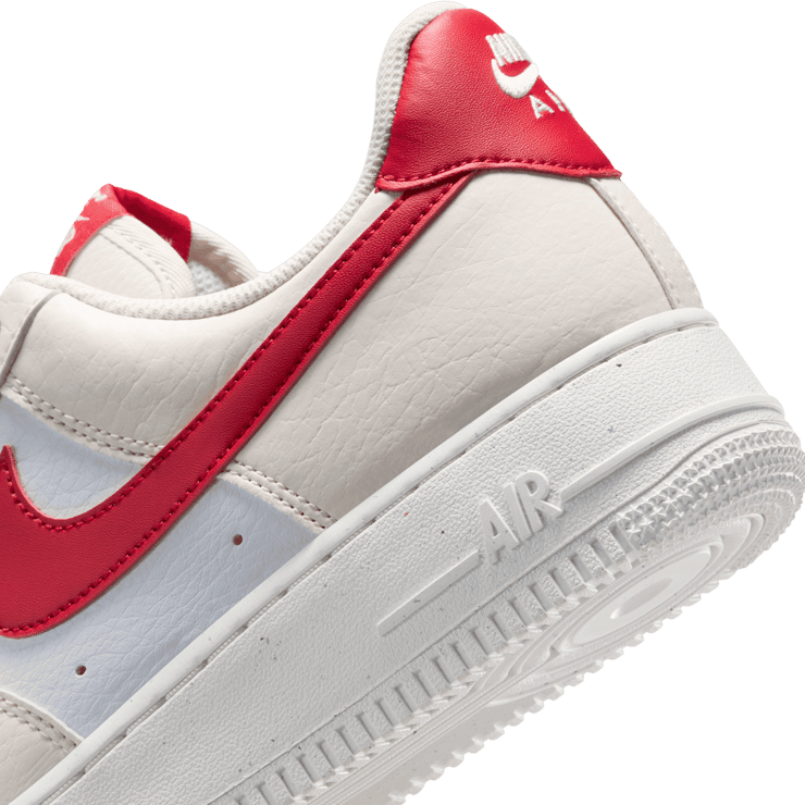 Nike Air Force 1 Low '07 NN Pale Ivory University Red (W) Angle 5
