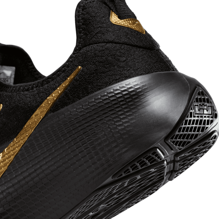 Nike LeBron TR 1 Black Metallic Gold Angle 5