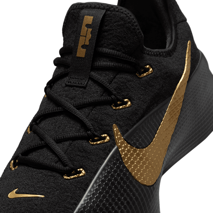 Nike LeBron TR 1 Black Metallic Gold Angle 4