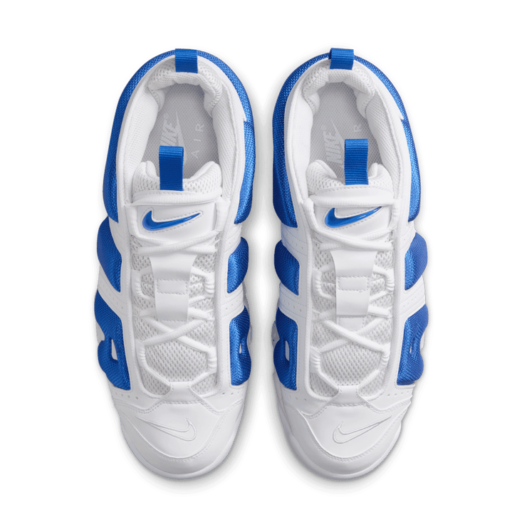 Nike Air More Uptempo Low White Hyper Royal Angle 1