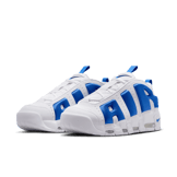 Nike Air More Uptempo Low White Hyper Royal Angle 2