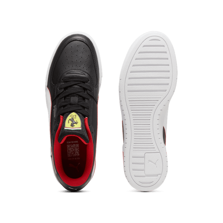 PUMA Scuderia Ferrari CA Pro Sneakers in Black/White Angle 0