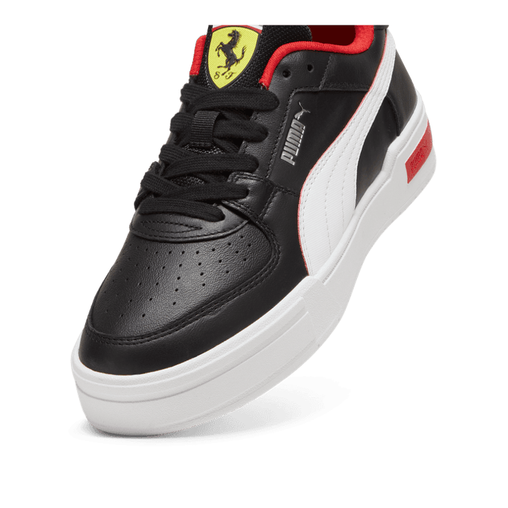 PUMA Scuderia Ferrari CA Pro Sneakers in Black/White Angle 2