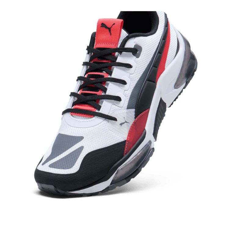 PUMA LQDCELL Optic Evo Sneakers in White Angle 2