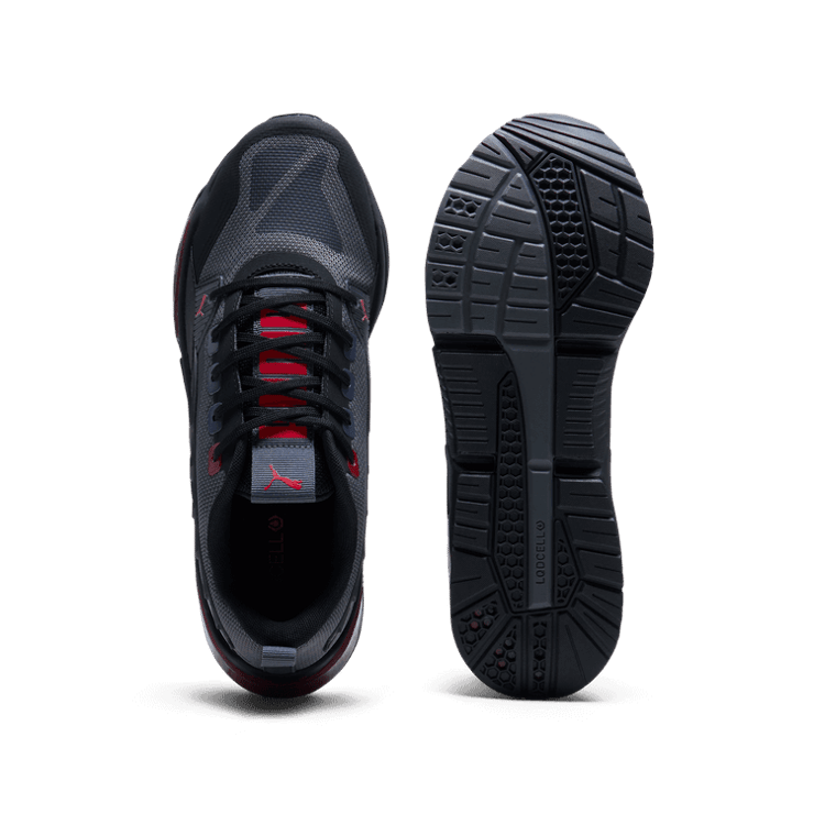 PUMA LQDCELL Optic Evo Sneakers in Grey Angle 0