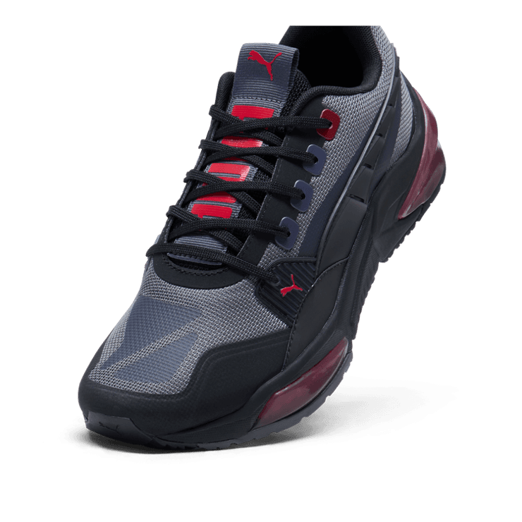 PUMA LQDCELL Optic Evo Sneakers in Grey Angle 2
