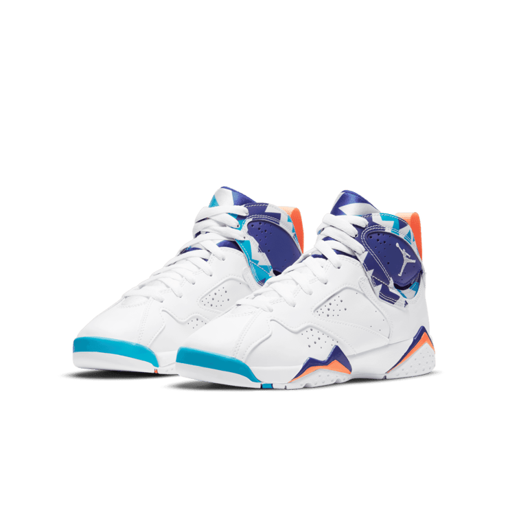 Jordan 7 Retro Chlorine Blue (GS) Angle 2