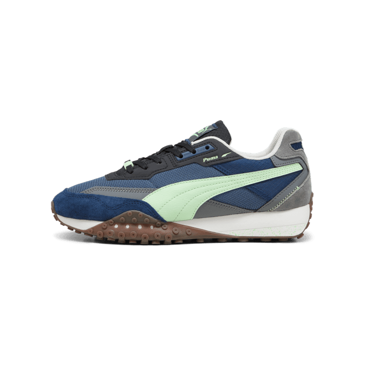 PUMA Blktop Rider Lithium Sneakers in Inky Blue/Persian Blue Angle 1