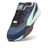 PUMA Blktop Rider Lithium Sneakers in Inky Blue/Persian Blue Angle 2