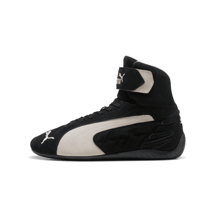 PUMA Speedcat Mid Sneakers in Black Angle 1