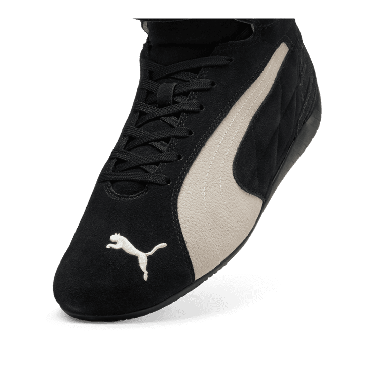 PUMA Speedcat Mid Sneakers in Black Angle 2