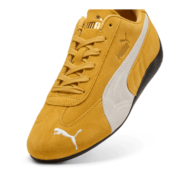 PUMA Speedcat OG Sneakers in Yellow Angle 2