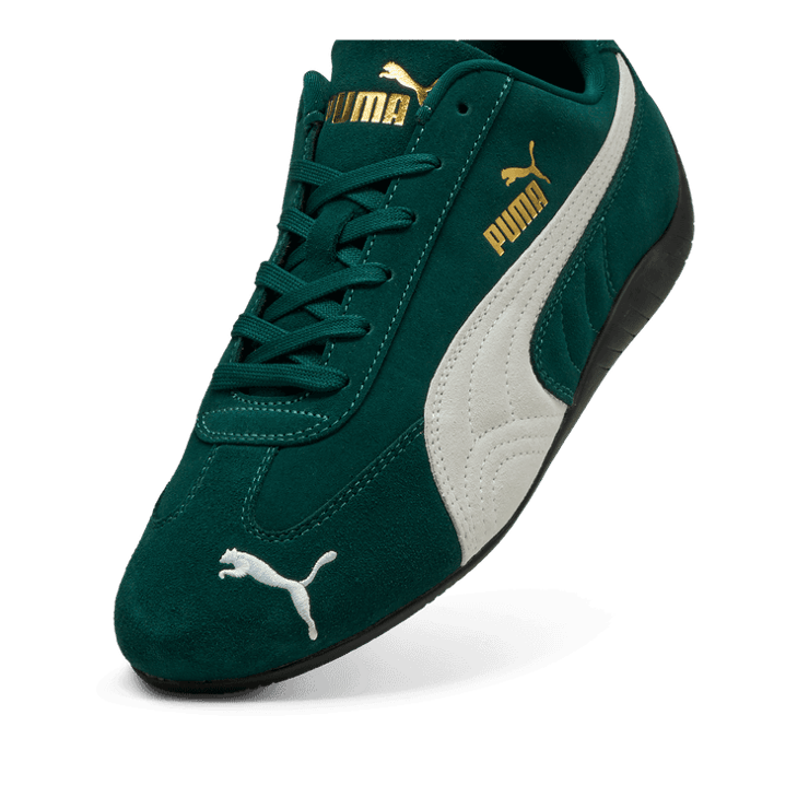 PUMA Speedcat OG Sneakers in Green Angle 2