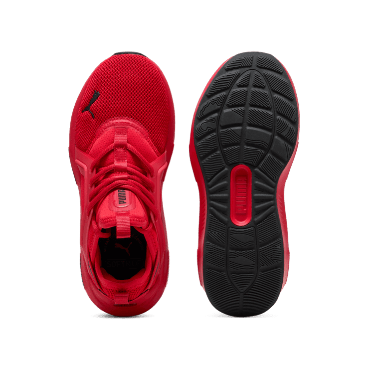 PUMA Softride Enzo 5 Training in Red (GS) Angle 0