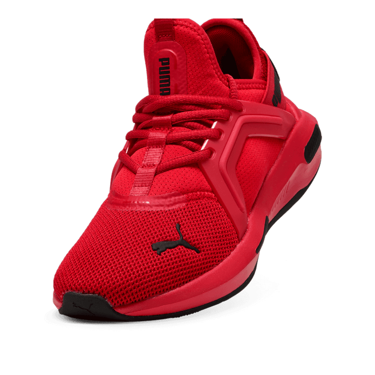 PUMA Softride Enzo 5 Training in Red (GS) Angle 2