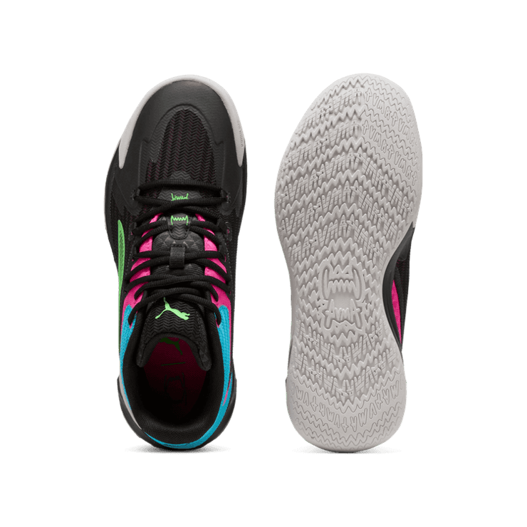 PUMA Dagger Basketball in Black Angle 0