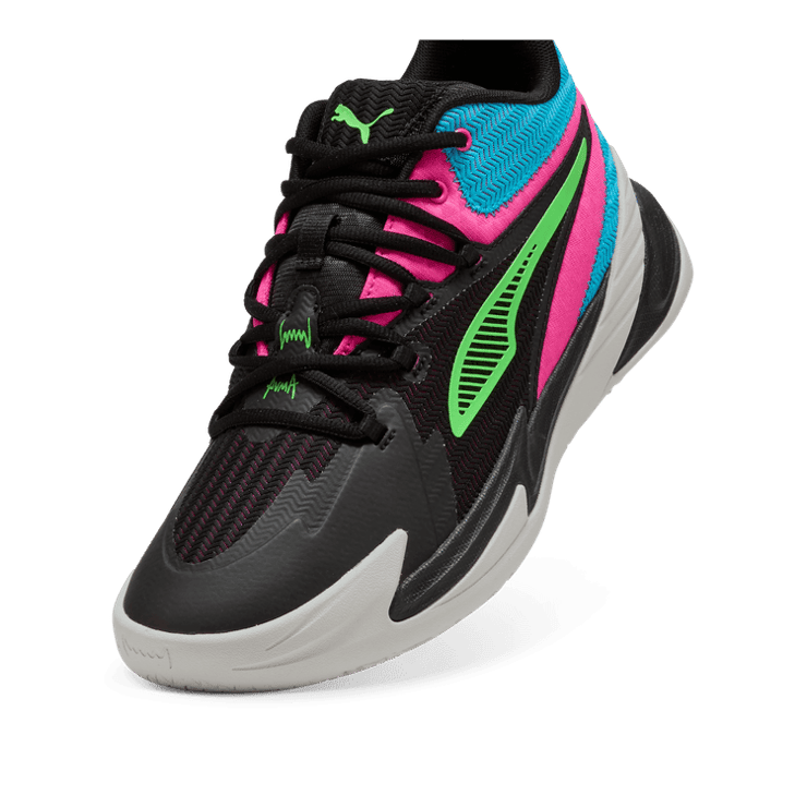 PUMA Dagger Basketball in Black Angle 2