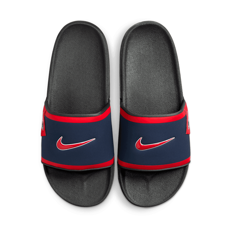 Nike Offcourt (New England Patriots) Offcourt Slides Angle 2