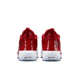 Jordan Max Aura 6 in Red | FQ8297-601 (GS) Angle 3