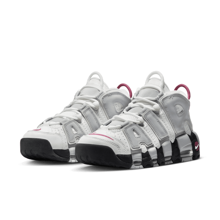 Nike Air More Uptempo All-Star Summit White Rosewood (W) Angle 2