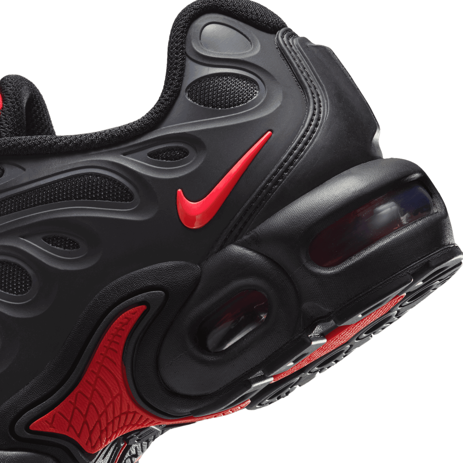 air max vapormax plus black and red