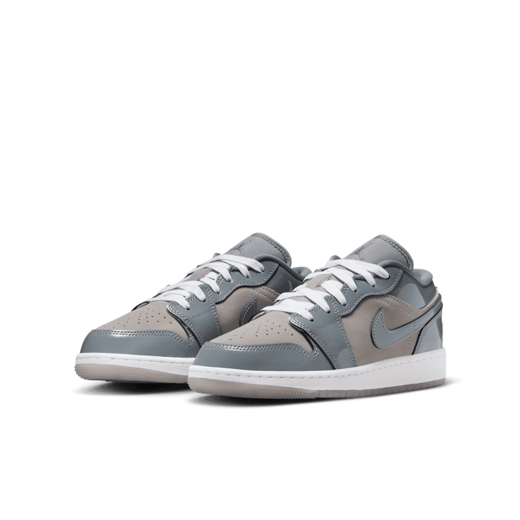 Air Jordan 1 Low SE in Grey | HF3188-011 (GS) Angle 2