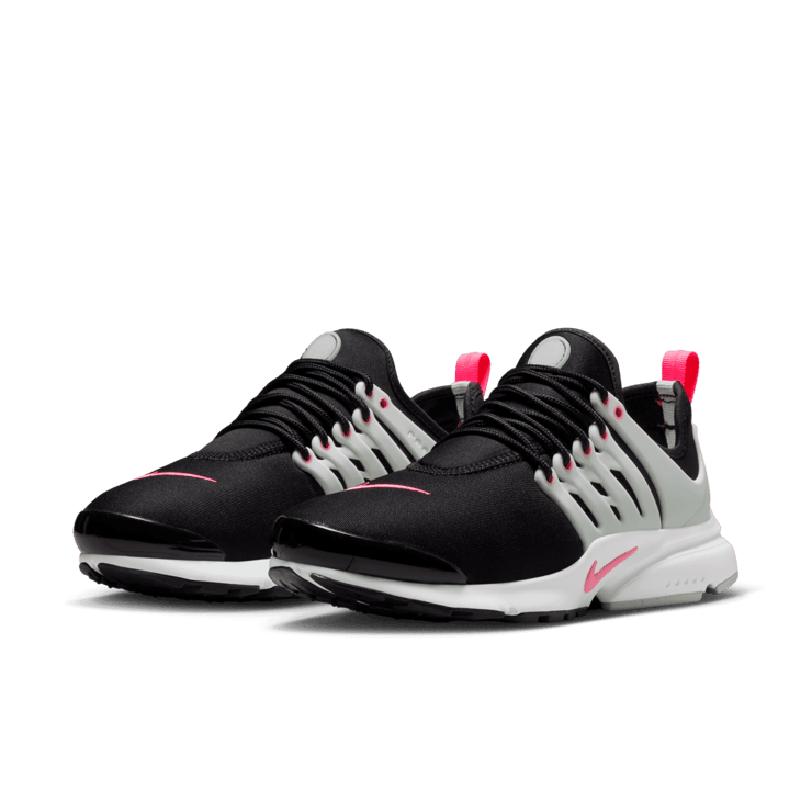 Nike Air Presto Black Hyper Pink Light Silver (W) Angle 2