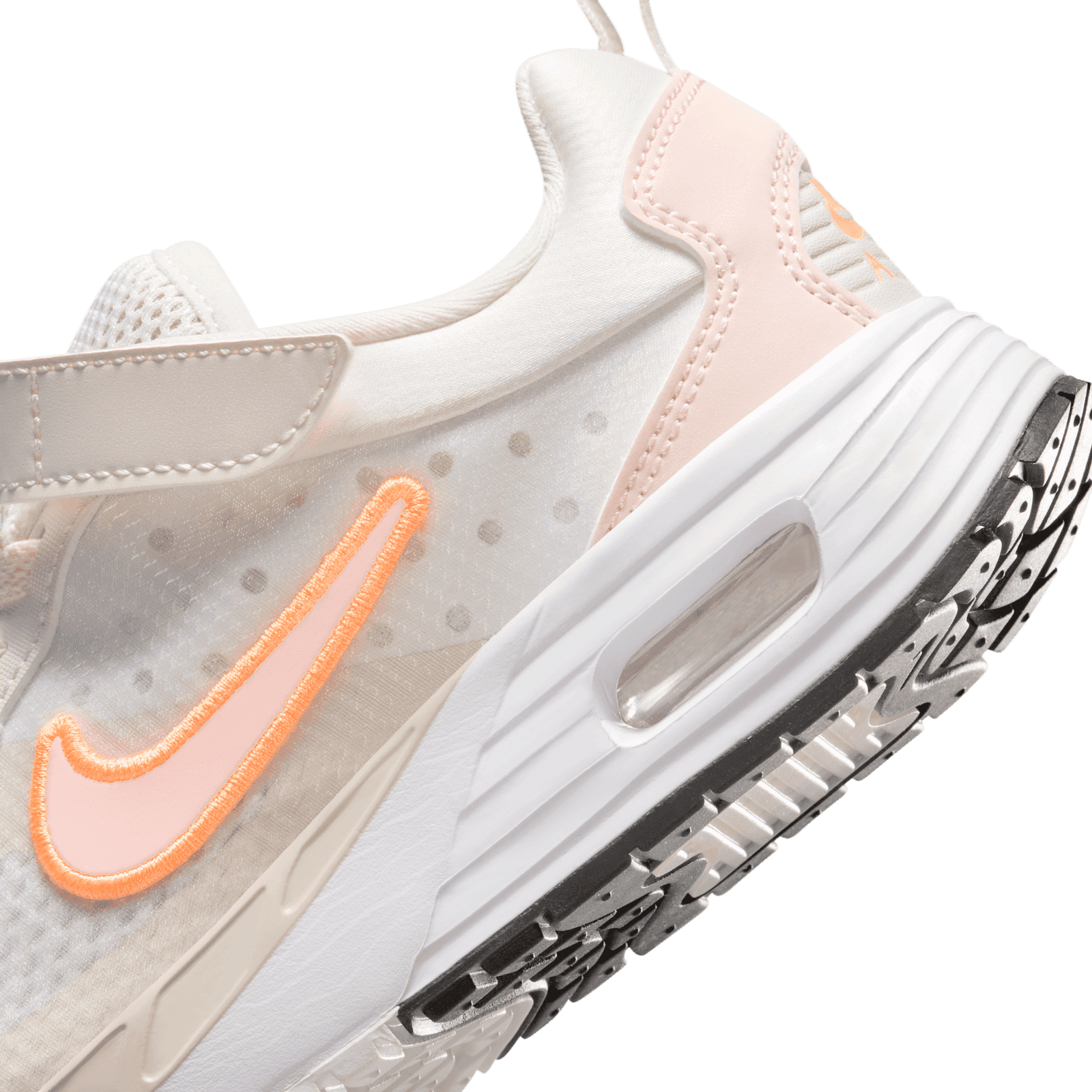 air max peach and white