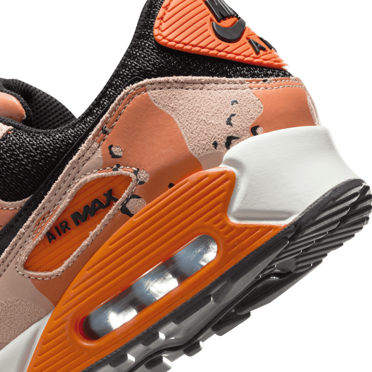 Nike Air Max 90 Camo Bio Beige Safety Orange Angle 6