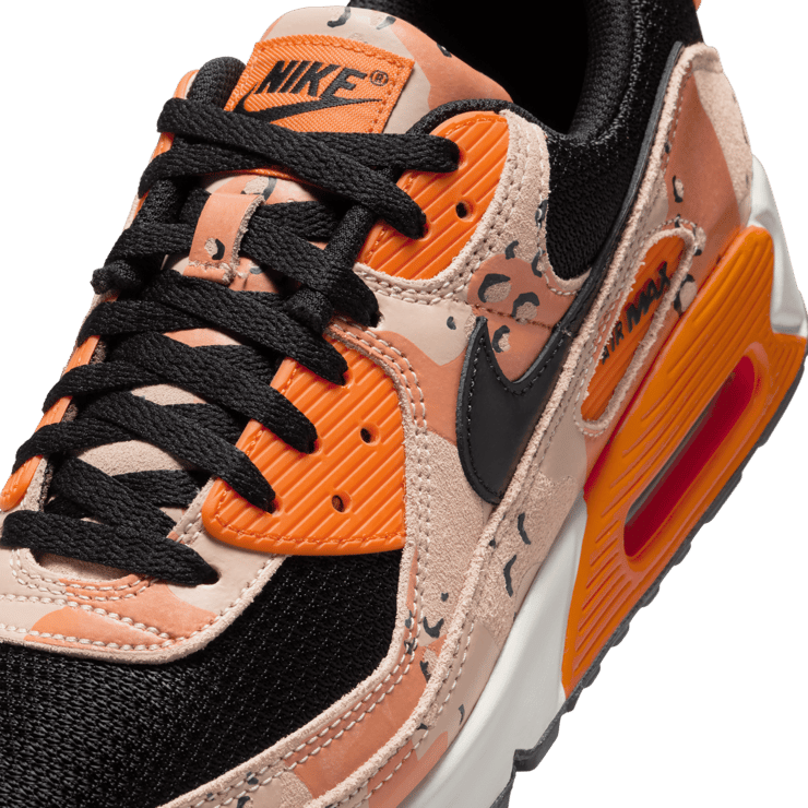 Nike Air Max 90 Camo Bio Beige Safety Orange Angle 7