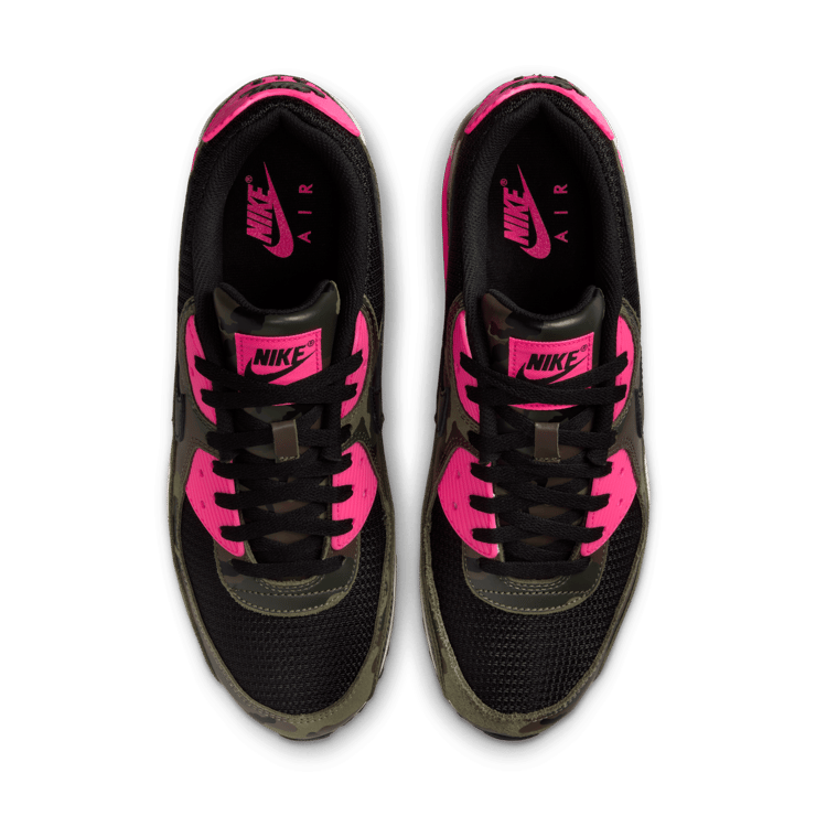 Nike Air Max 90 Camo Sequoia Hyper Pink Angle 7