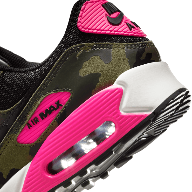 Nike Air Max 90 Camo Sequoia Hyper Pink Angle 5