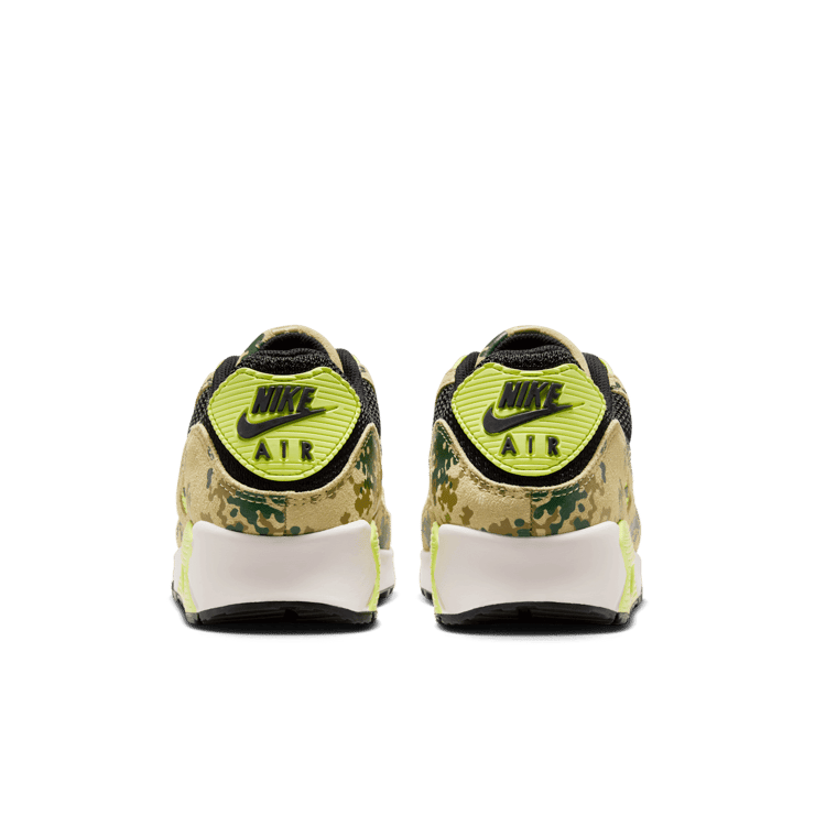 Nike Air Max 90 Camo Team Gold Light Lemon Twist Angle 3