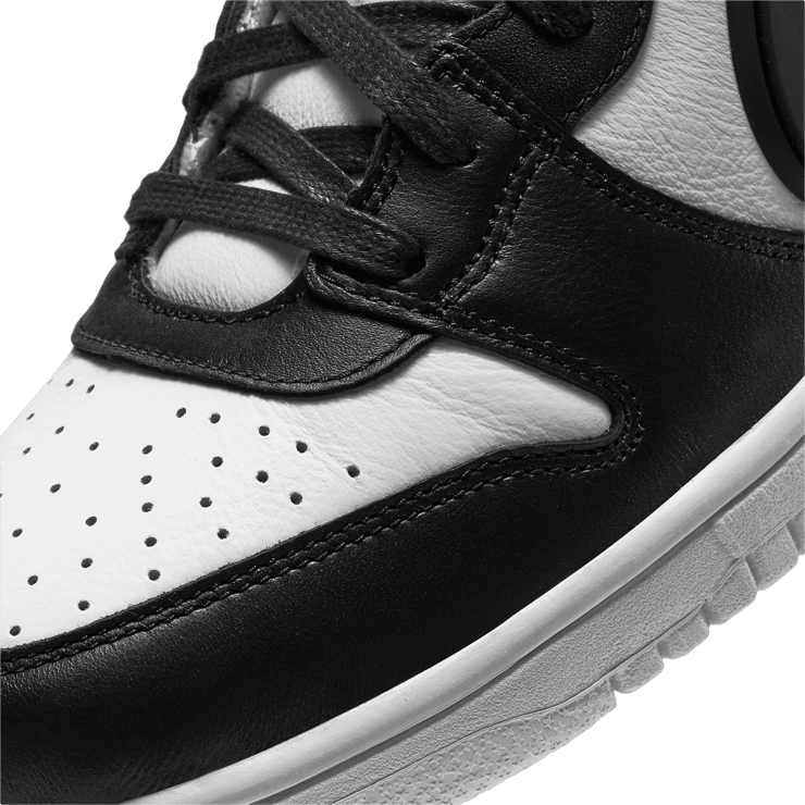 Nike Dunk High Ambush Black White Angle 4