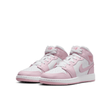 Air Jordan 1 Mid in Pink | DQ8423-608 (GS) Angle 2