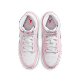 Air Jordan 1 Mid in Pink | DQ8423-608 (GS) Angle 1
