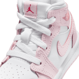 Jordan 1 Mid in Pink | DQ8425-608 (TD) Angle 4